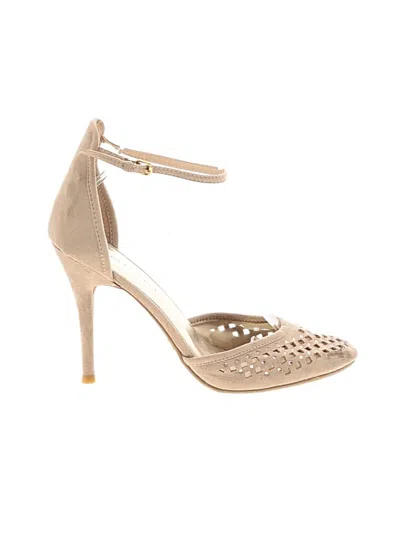 Pre-owned Rampage Heels In Gold