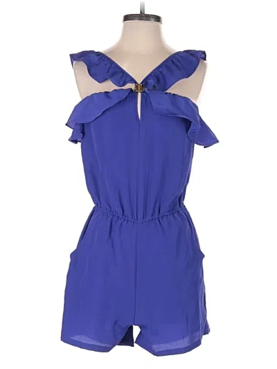 Pre-owned Rampage Romper In Blue