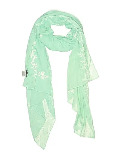 Pre-owned Rampage Scarf In Green
