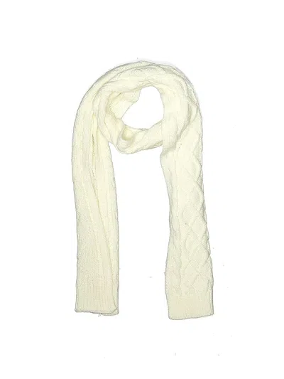 Pre-owned Rampage Scarf In Ivory