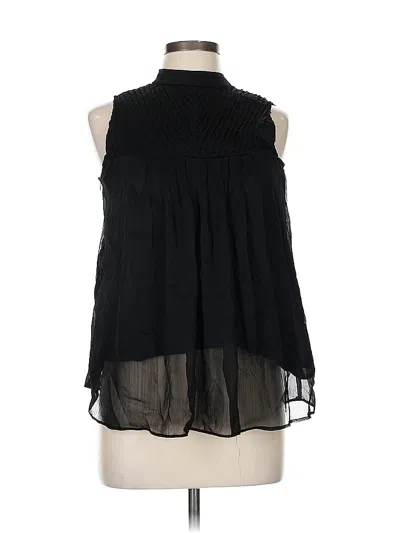 Pre-owned Rampage Sleeveless Blouse In Black