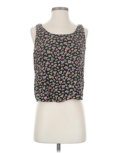 Pre-owned Rampage Tank Top Black Strapless Neckline Tops
