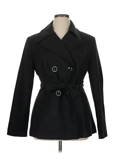 Pre-owned Rampage Trenchcoat In Black