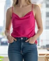 Ramy Brook Abigail Camisole Top In Pink In Pink