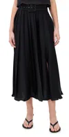 Ramy Brook Abigayle Skirt Black In Black