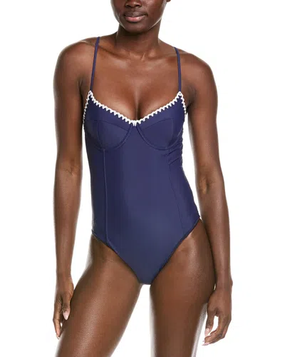 Ramy Brook Addisyn One-piece In Blue
