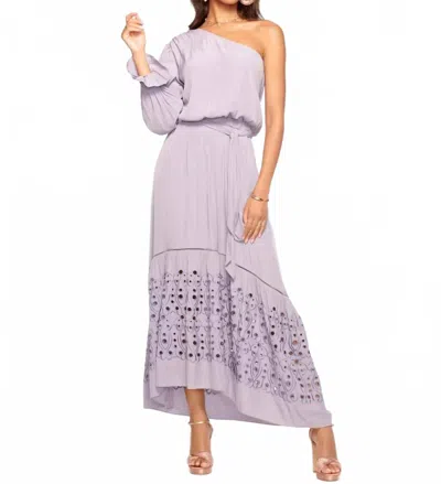Ramy Brook Adesola One Shoulder Maxi Dress In Lavander In Purple
