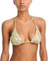Ramy Brook Adley String Bikini Top In Multi