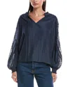 Ramy Brook Agatha Top In Blue