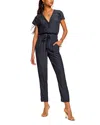 Ramy Brook Aletha Button Front Jumpsuit In Navy