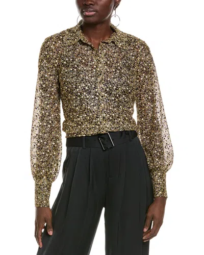 Ramy Brook Amalia Blouse In Blue