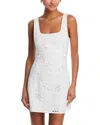 Ramy Brook Amalia Floral Embroidery Cotton Minidress
