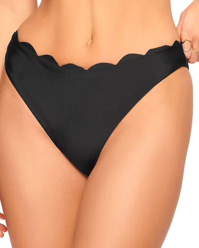 RAMY BROOK AMANI SCALLOPED BIKINI BOTTOM