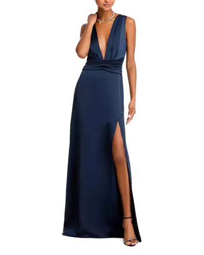 Ramy Brook Ameera Gown In Navy In Blue