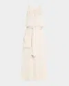 Ramy Brook Amelia Belted Midi Skirt In Sandstone