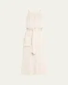 RAMY BROOK AMELIA BELTED MIDI SKIRT