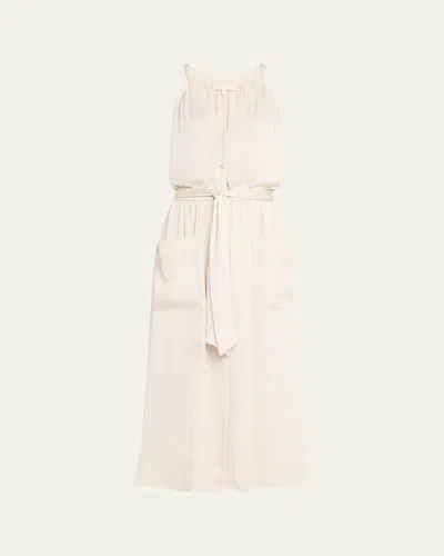 RAMY BROOK AMELIA BELTED MIDI SKIRT