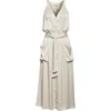 Ramy Brook Amelia Belted Midi Skirt In Sandstone