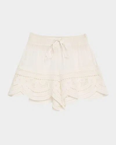 RAMY BROOK AMIRAH EMBROIDERED SHORTS