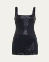 Ramy Brook Andrea Beaded Sequin Mini Dress In Multi