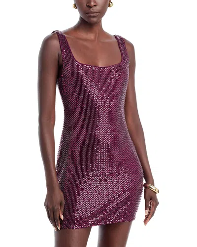 Ramy Brook Andrea Sequinned Dress In Purple