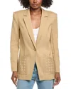 Ramy Brook Andrenetta Blazer In Neutral