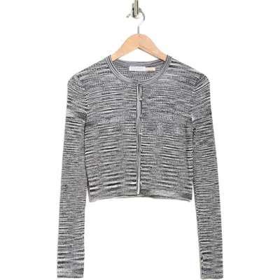 Ramy Brook Angeline Rib Cardigan In Multi