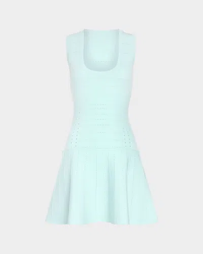 Ramy Brook Anika Knit Mini Dress In Green