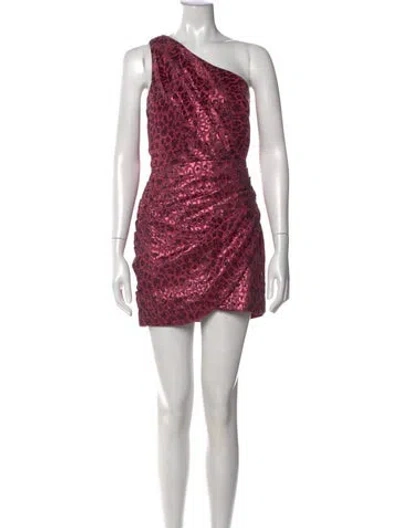 Pre-owned Ramy Brook Animal Print Mini Dress