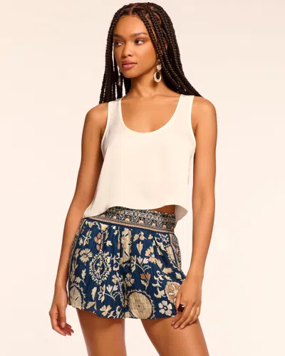 Ramy Brook Annette Smocked Waist Mini Short
