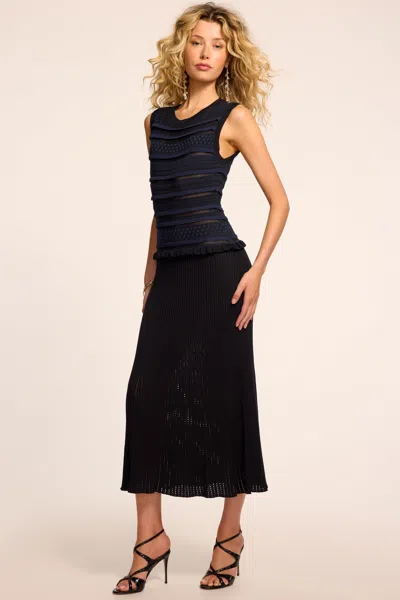 Ramy Brook Annie Knit Midi Dress In Multi