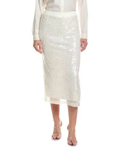 Ramy Brook Annita Midi Skirt In White