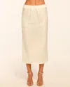 Ramy Brook Annita Sequin Midi Skirt In Neutral