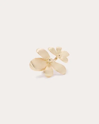 Ramy Brook Anya Flower Ring In Pink