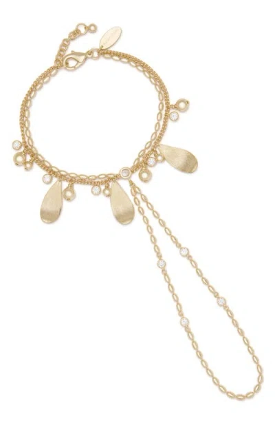Ramy Brook Anya Hand Chain In Gold