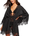 RAMY BROOK APRIL CROCHET TRIM MINI DRESS SWIM COVER-UP