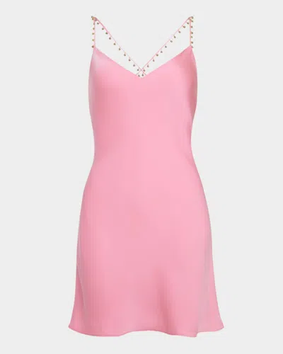 Ramy Brook Aria Satin Mini Dress