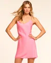 Ramy Brook Aria V-neck Embellished Strap Mini Dress