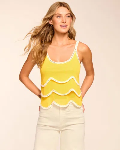 RAMY BROOK ARIEL KNIT TIERED TANK TOP