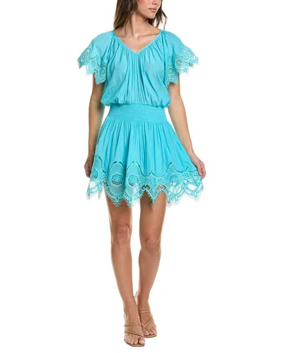 Ramy Brook Arielle Mini Dress In Blue