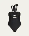 Ramy Brook Arielle One-piece Swimsuit In Black