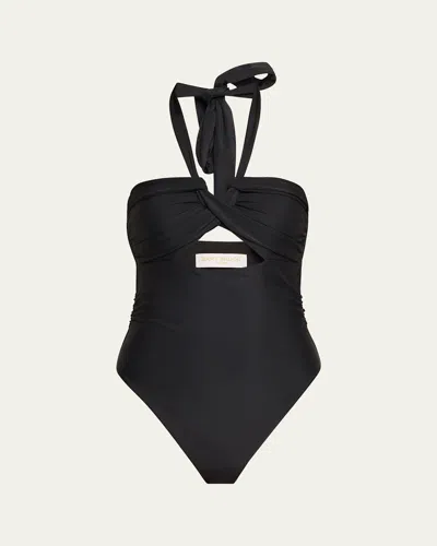 Ramy Brook Arielle One-piece Swimsuit In Black