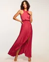 Ramy Brook Arina Halter Maxi Dress In Ruby