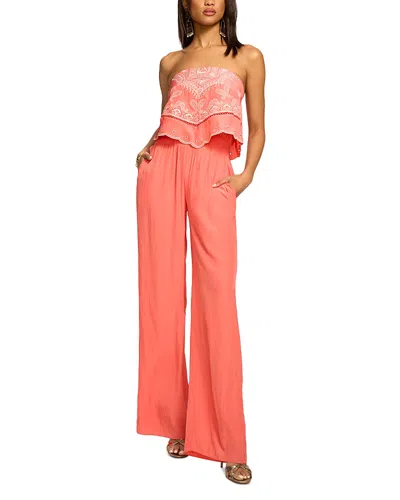 Ramy Brook Aspen Jumpsuit In Orange
