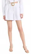 Ramy Brook Aspyn Linen Mini Short In White