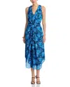 Ramy Brook Athena Dress In Spring Navy