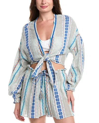 Ramy Brook Aubrielle Top In Blue