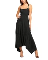 Ramy Brook August Smocked Midi Dress In Black