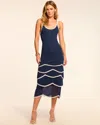 RAMY BROOK AURELIA KNIT TIERED MIDI DRESS