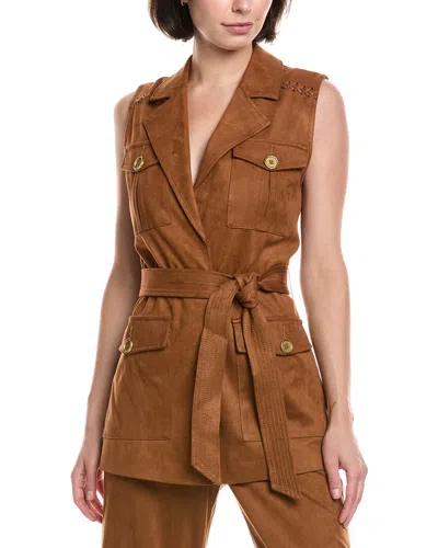 Ramy Brook Austin Vest In Brown